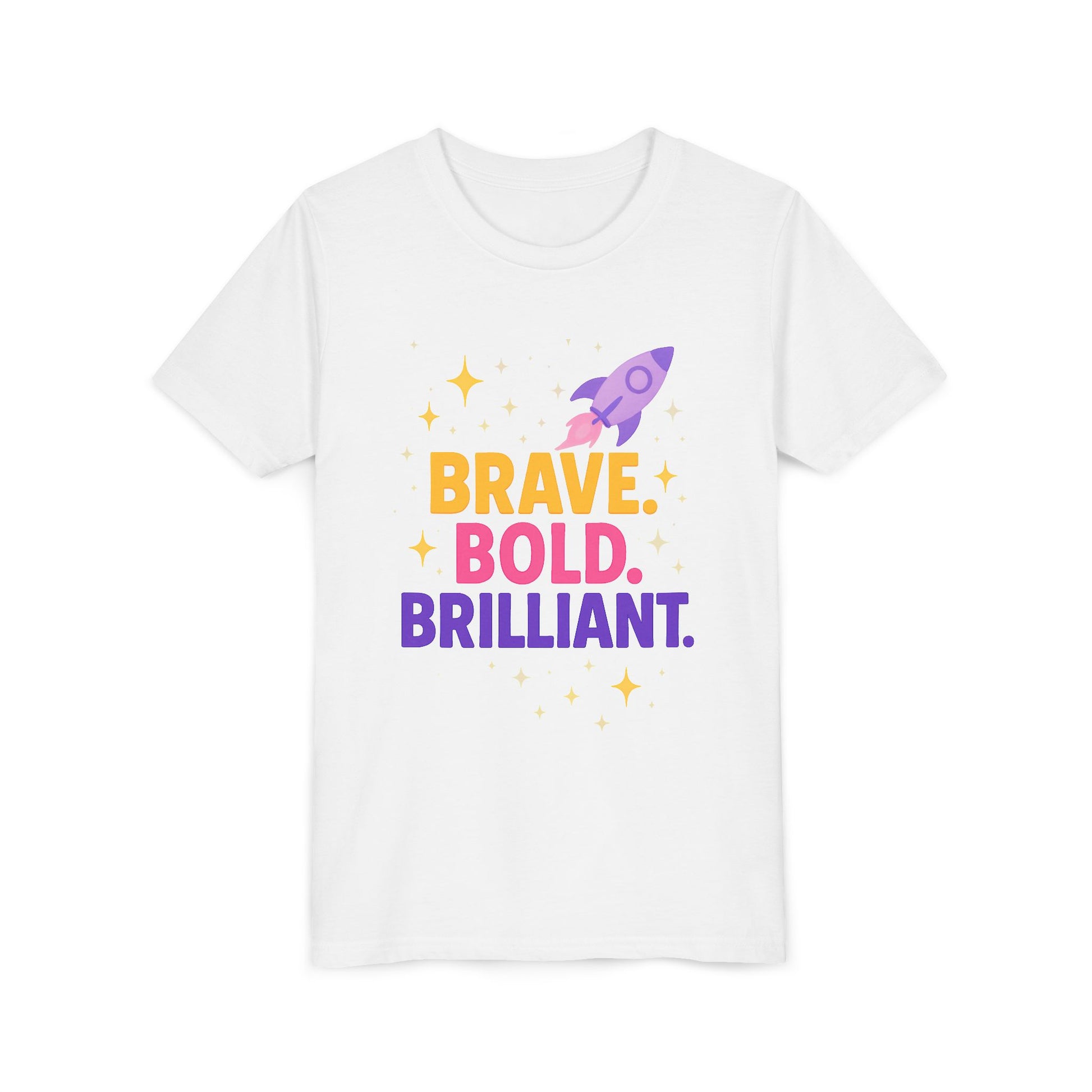Brave Bold Brilliant Youth Tee