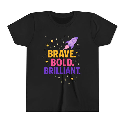 Brave Bold Brilliant Youth Tee