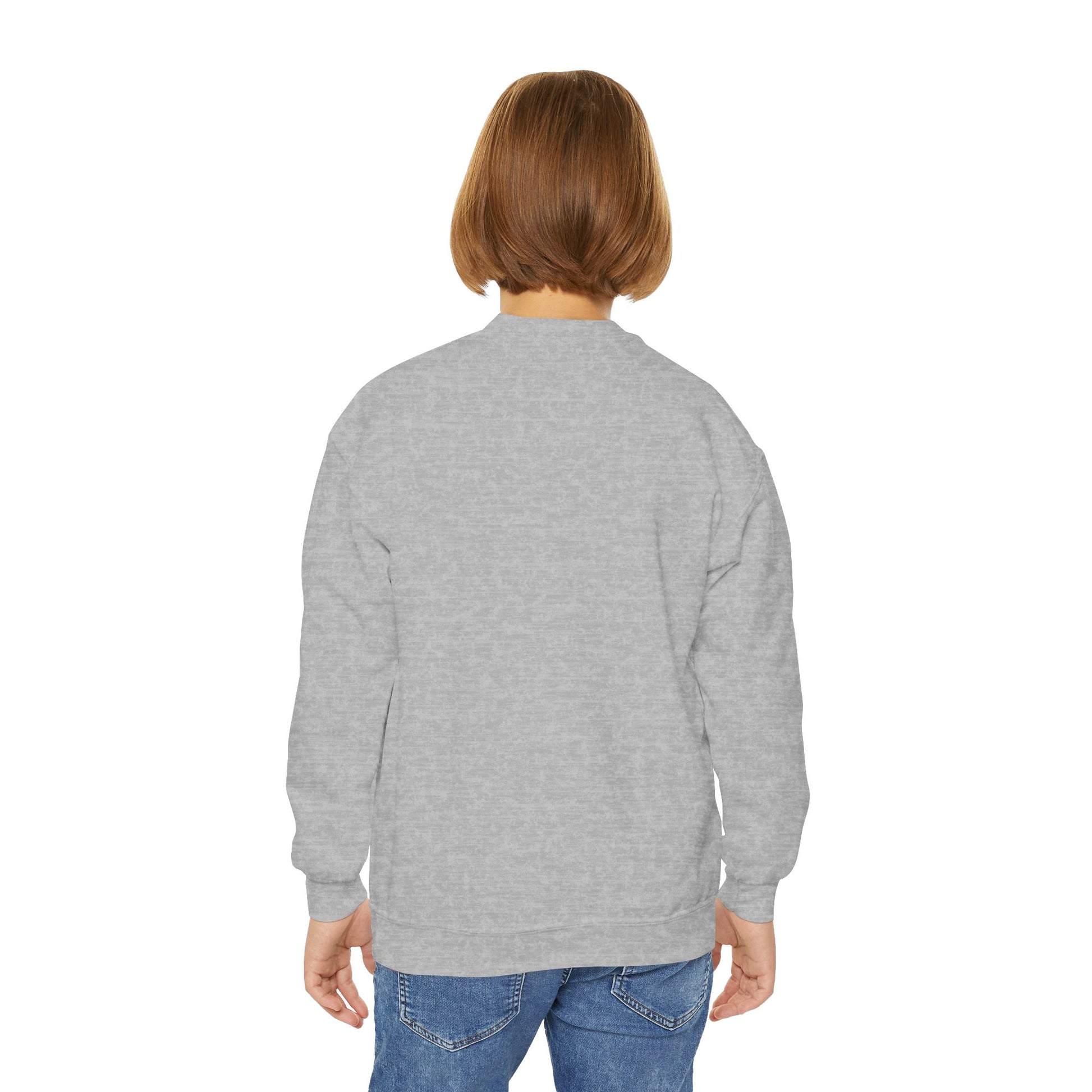 Espresso-Self Youth Crewneck Sweatshirt