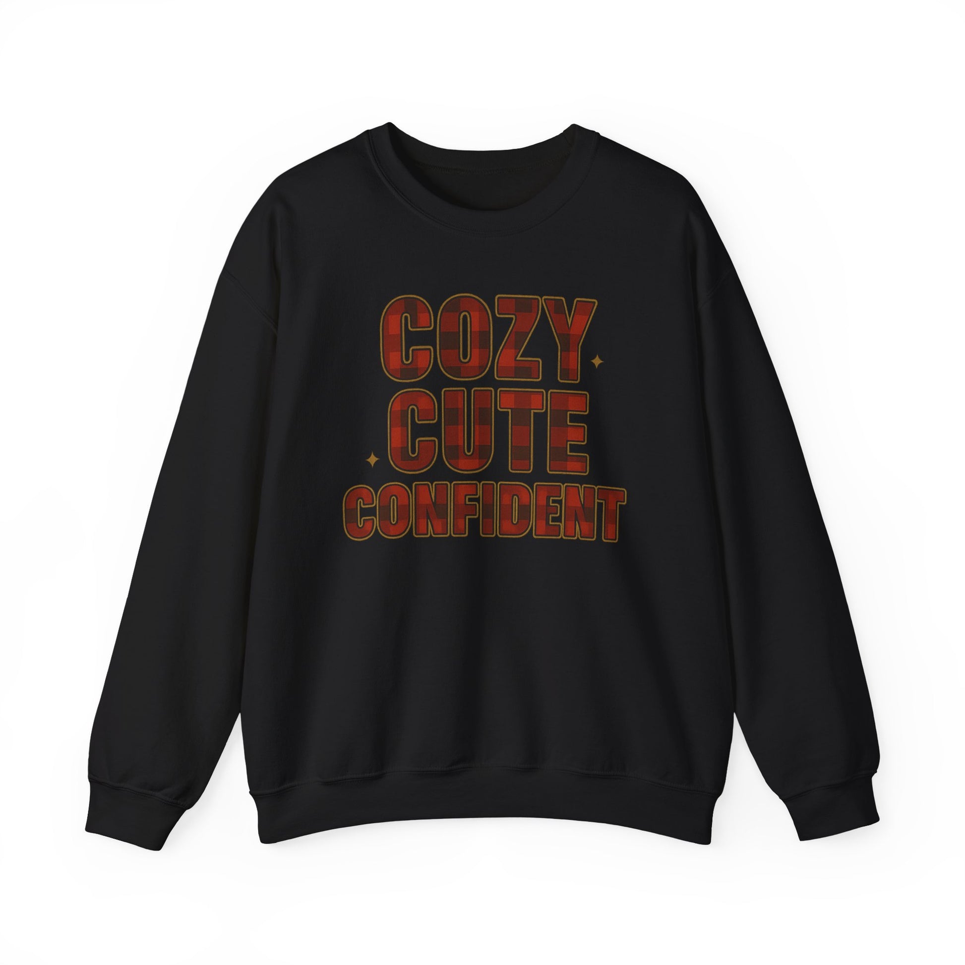 Cozy Cute Confident Adult Sweatshirt