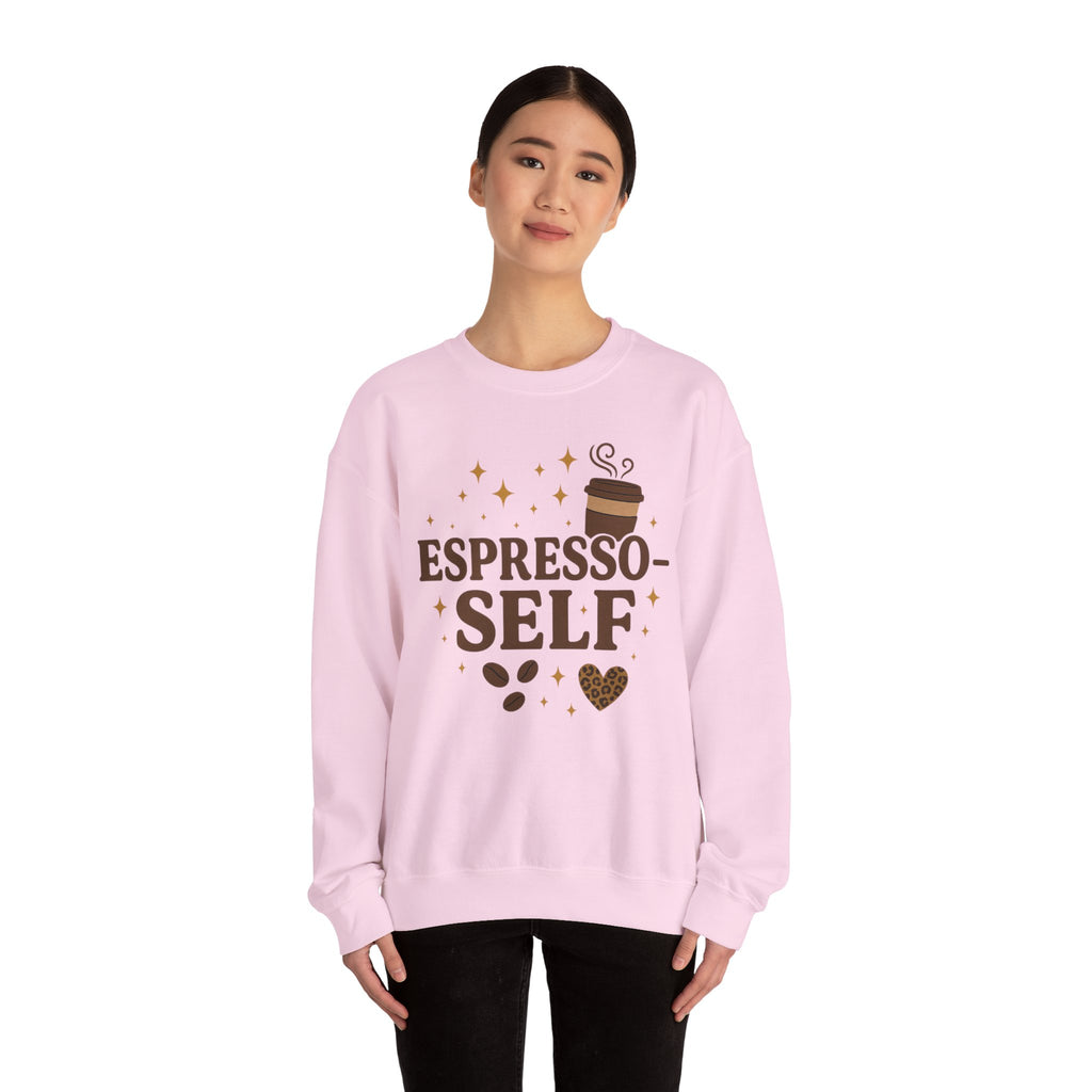 Espresso-Self Adult Sweatshirt