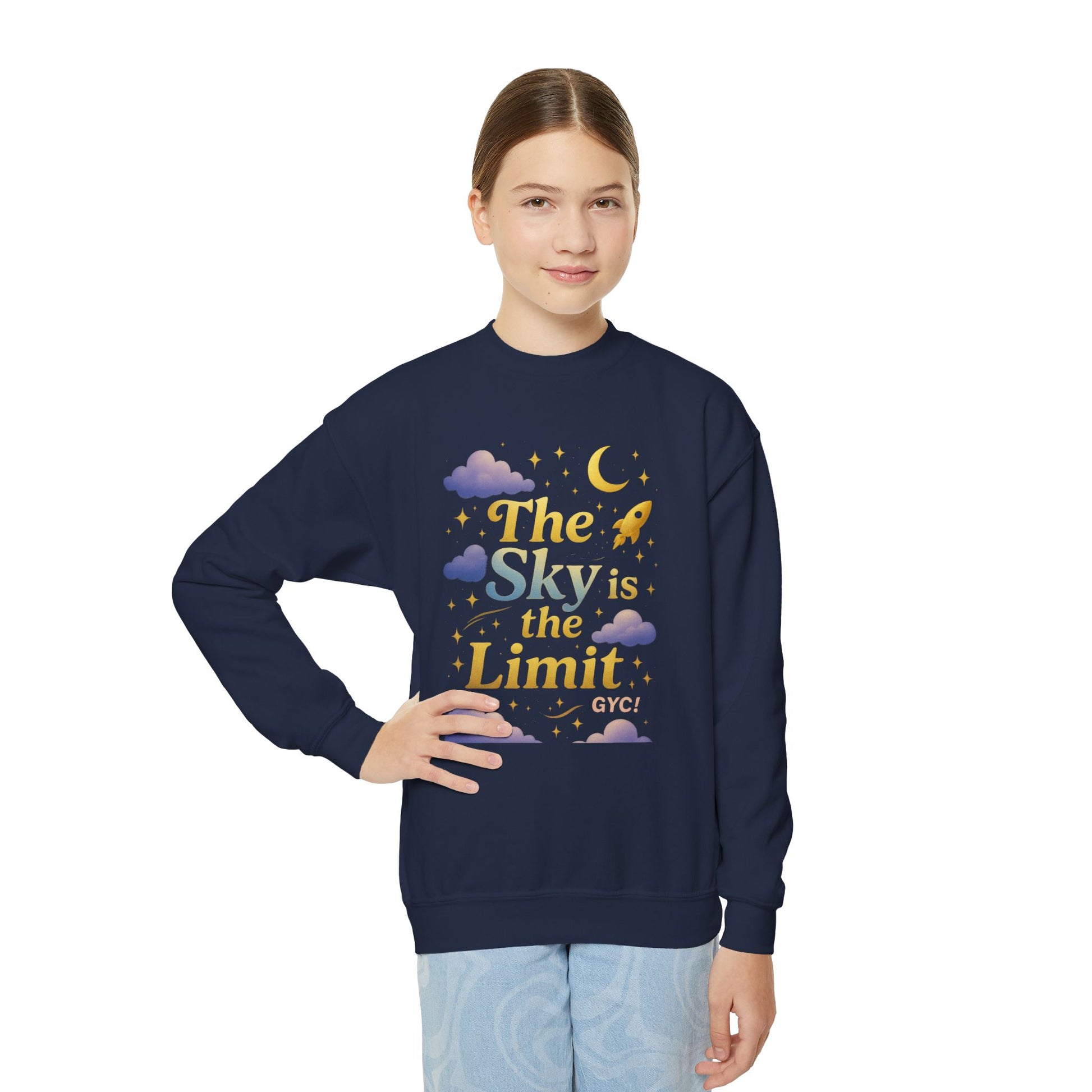 The Sky is the Limit Youth Sweatshirt