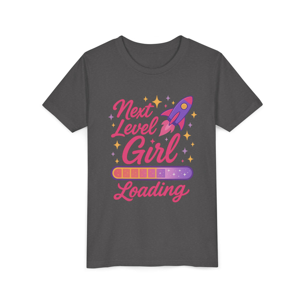 Next Level Girl Loading Youth Tee