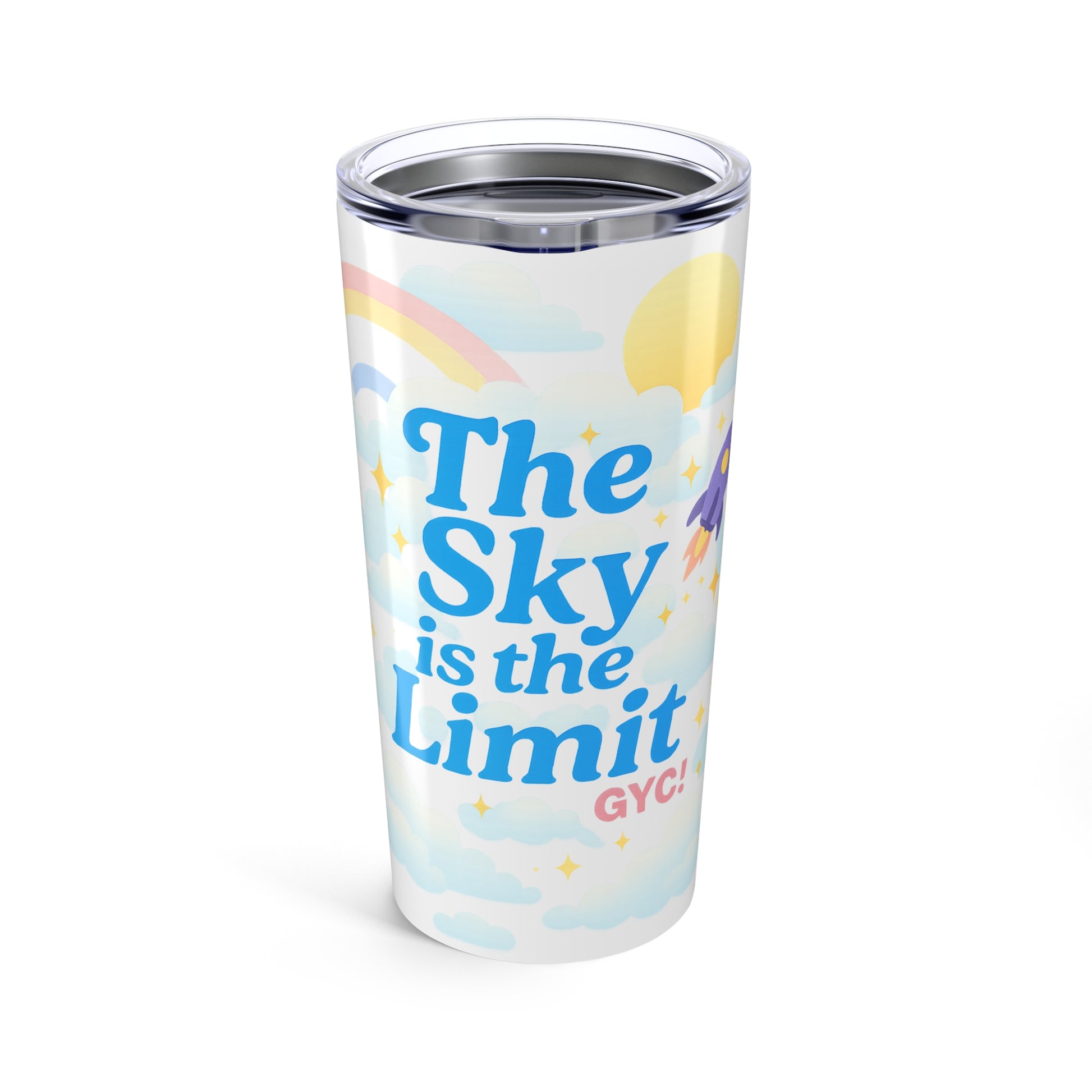 The Sky is thr Limit 20 oz Tumbler