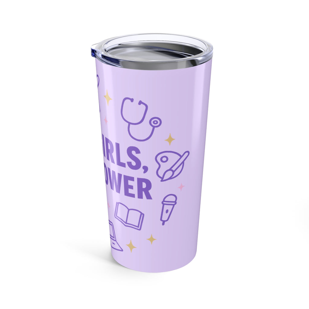 Real Girls, Real Power Purple 20oz Tumbler