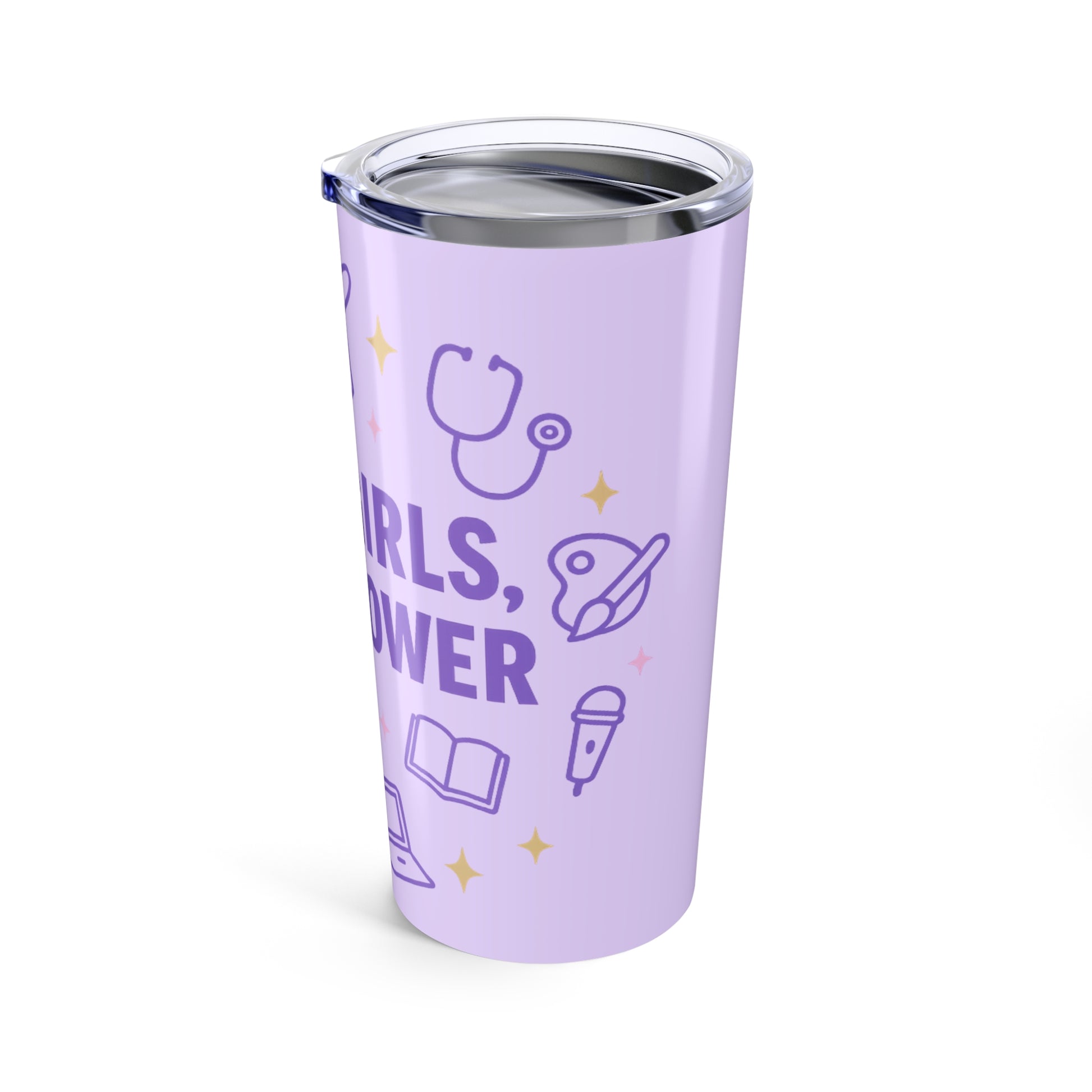 Real Girls, Real Power Purple 20oz Tumbler