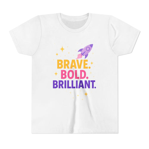 Brave Bold Brilliant Youth Tee