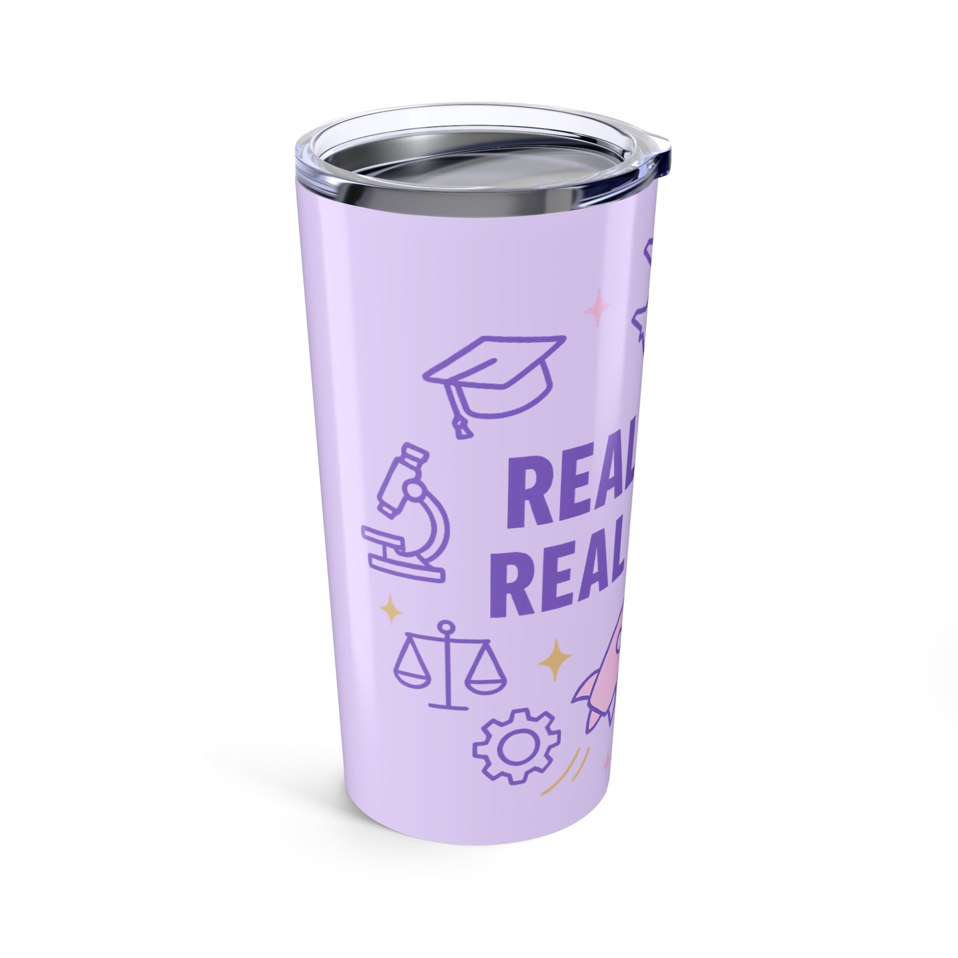 Real Girls, Real Power Purple 20oz Tumbler