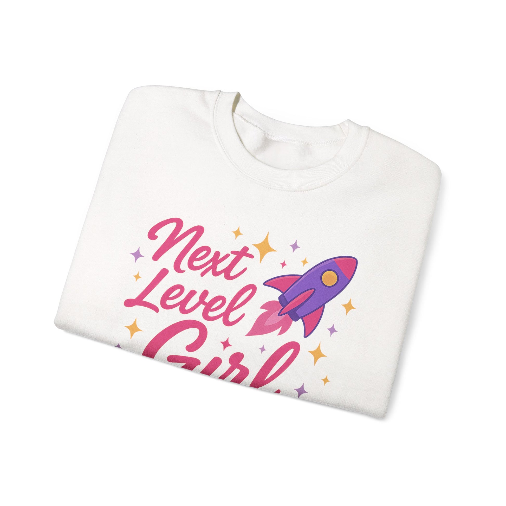 Next Level Girl Loading Adult Sweatshirt