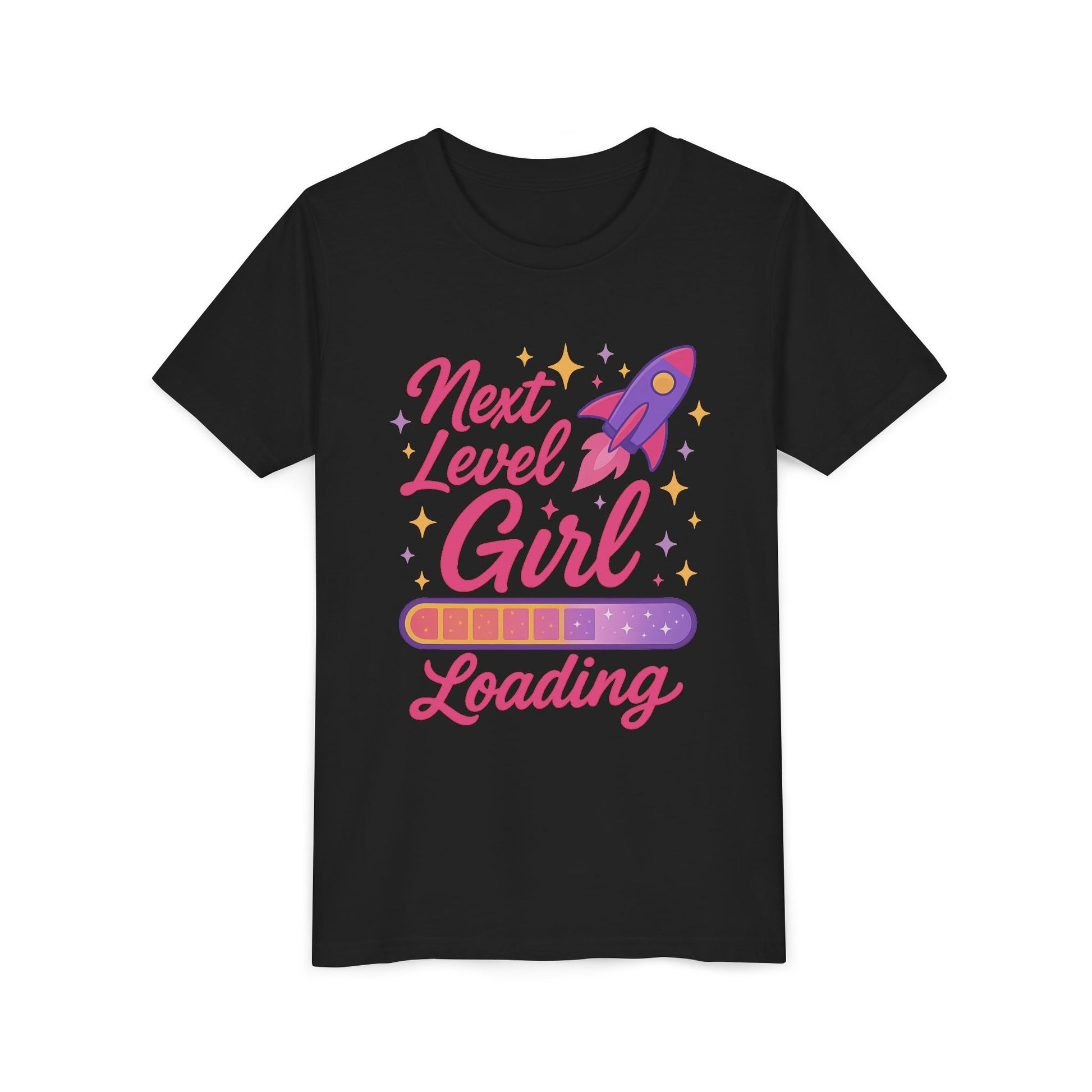 Next Level Girl Loading Youth Tee