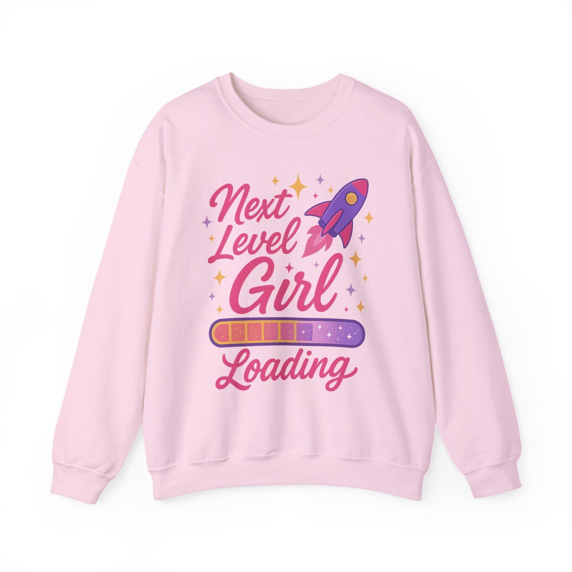 Next Level Girl Loading Adult Sweatshirt
