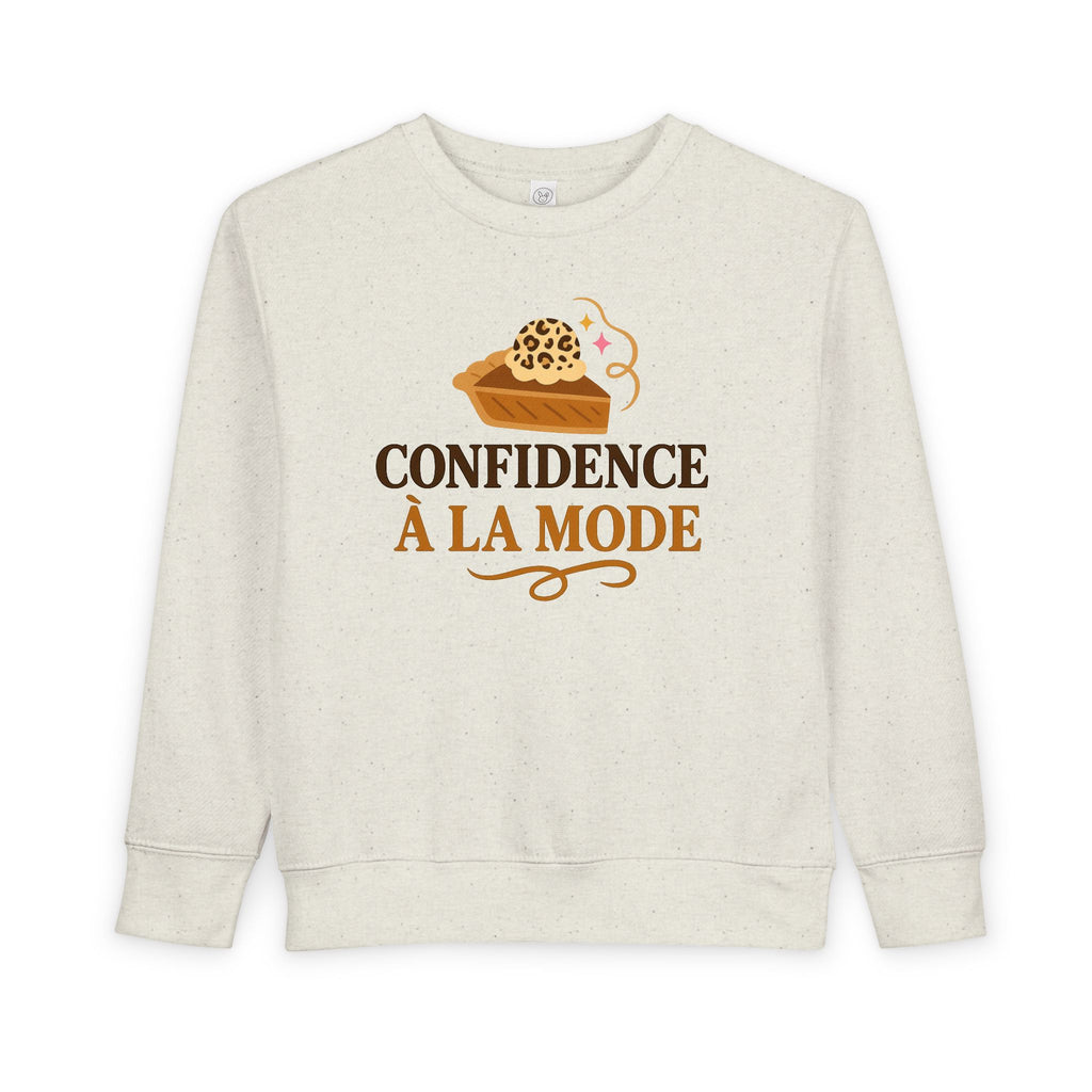 Confidence à la Mode Toddler Sweatshirt