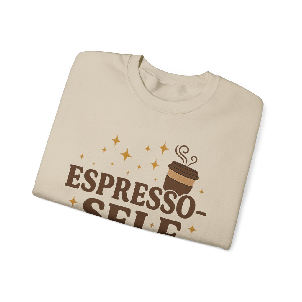 Espresso-Self Adult Sweatshirt