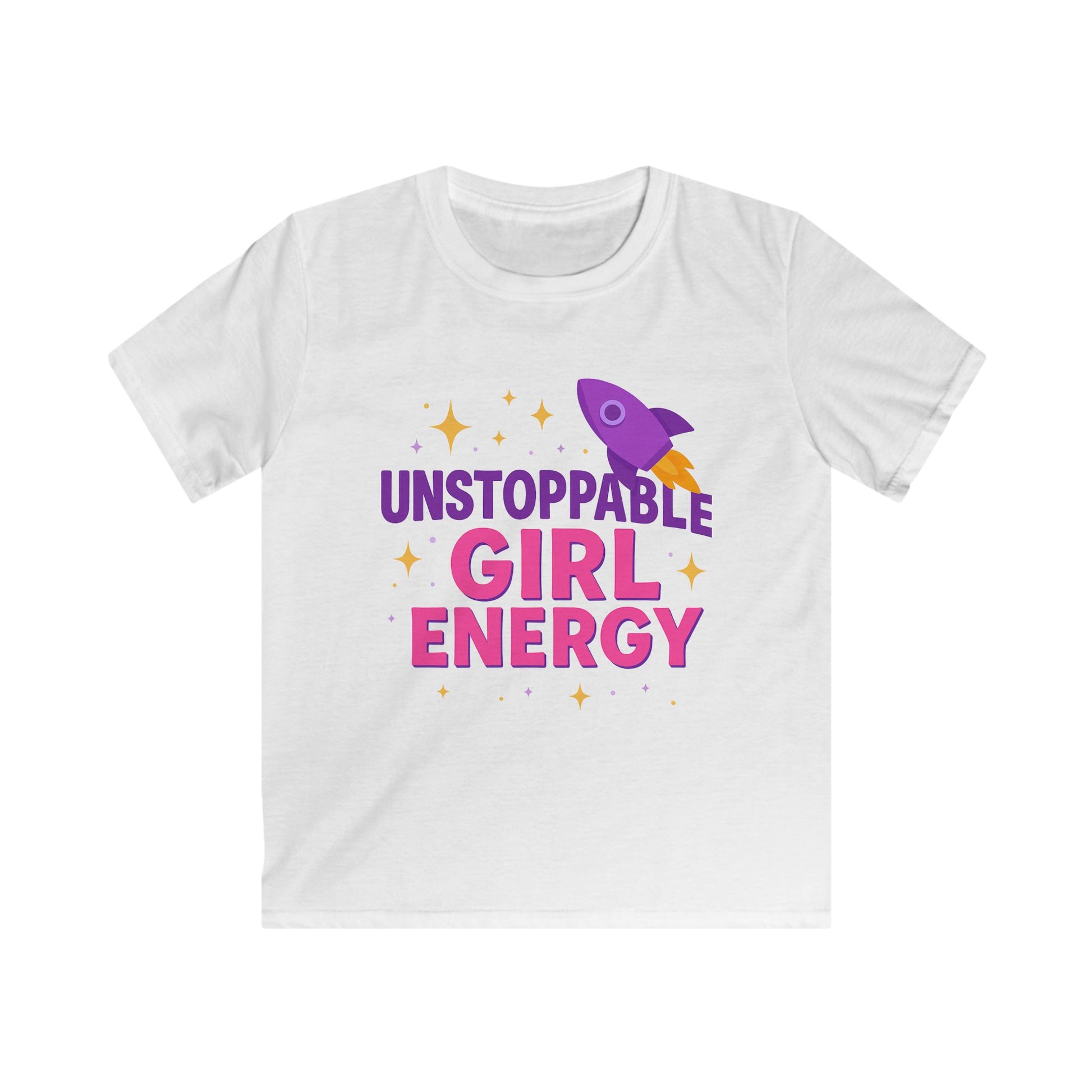 Unstoppable Girl Energy Kids Tee