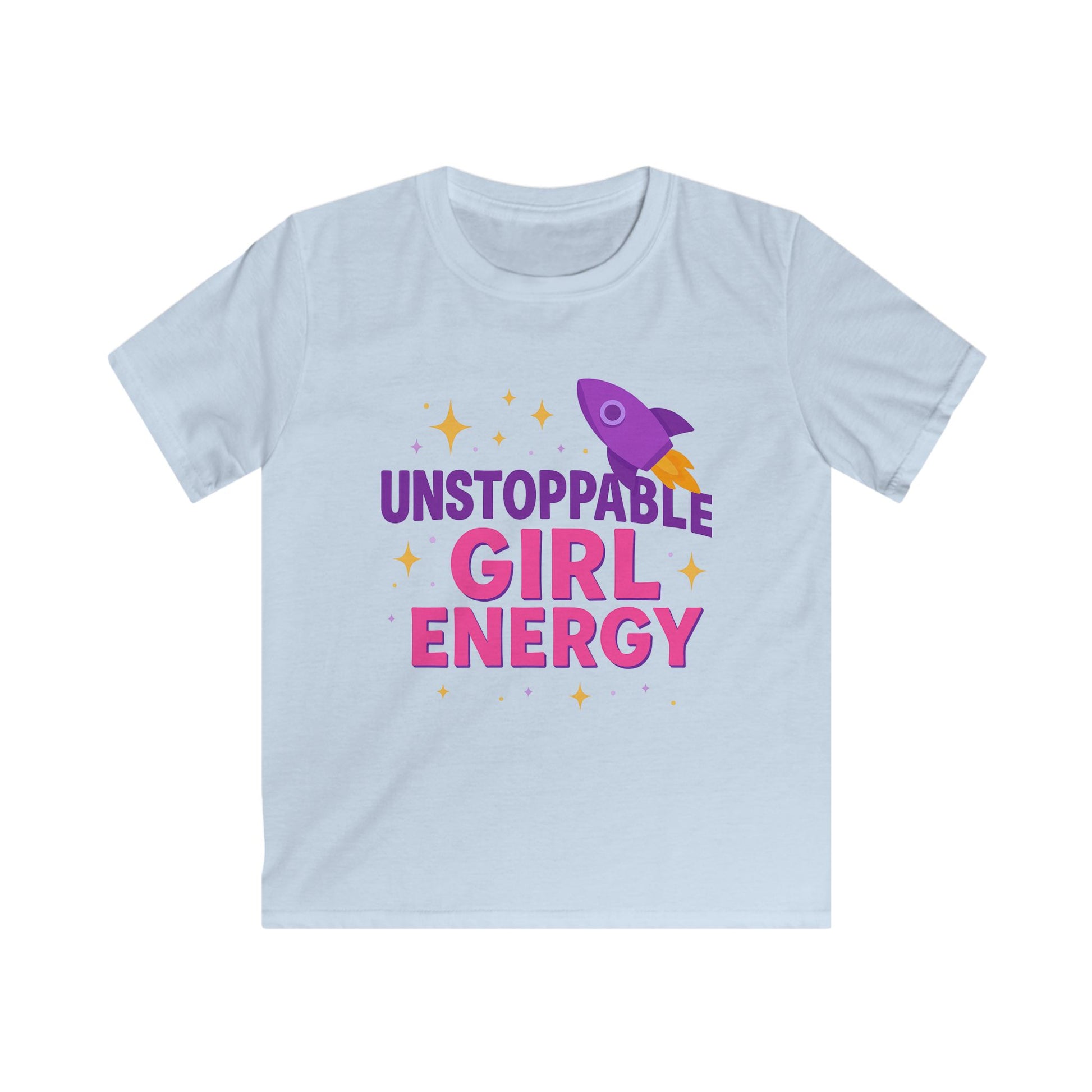 Unstoppable Girl Energy Kids Tee