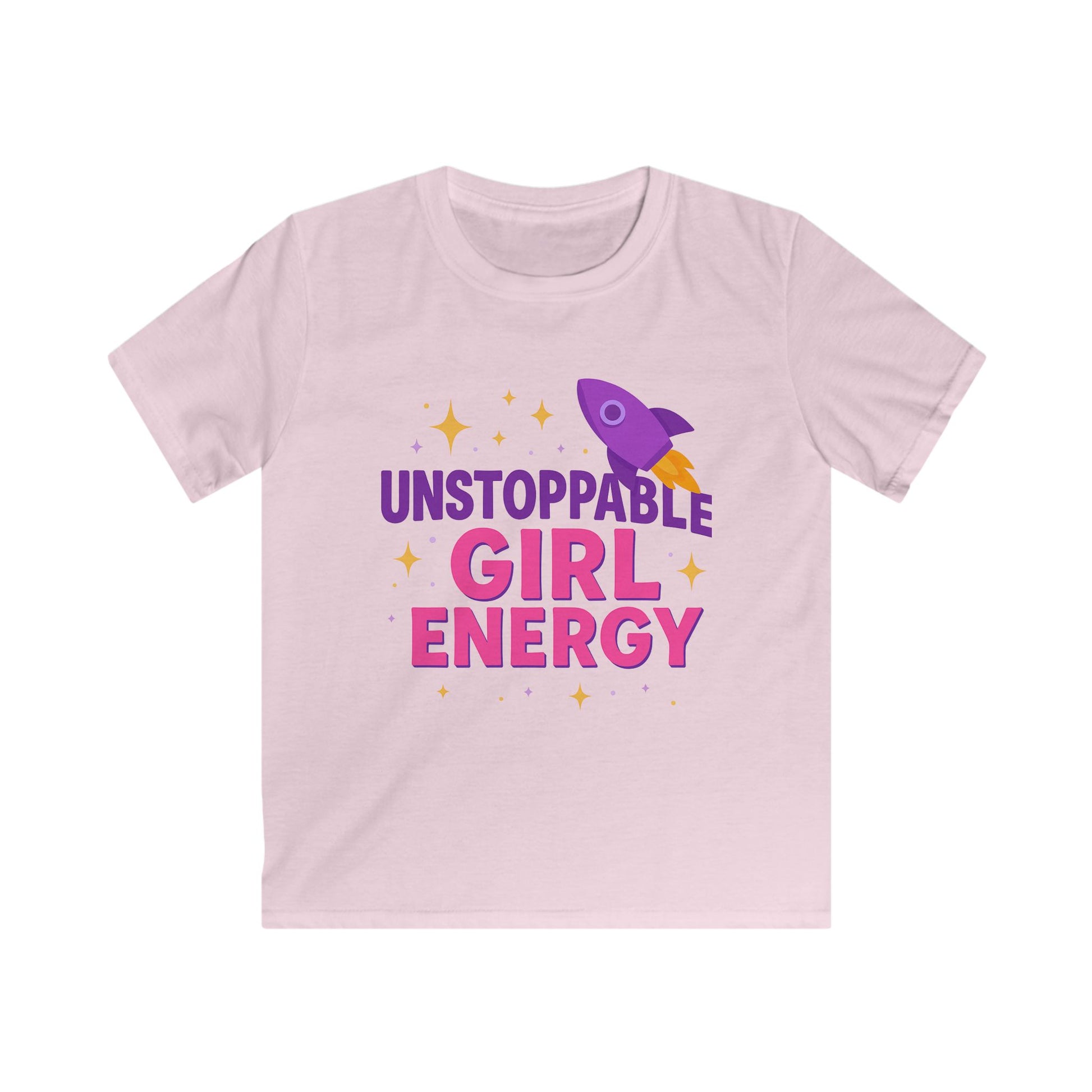 Unstoppable Girl Energy Kids Tee