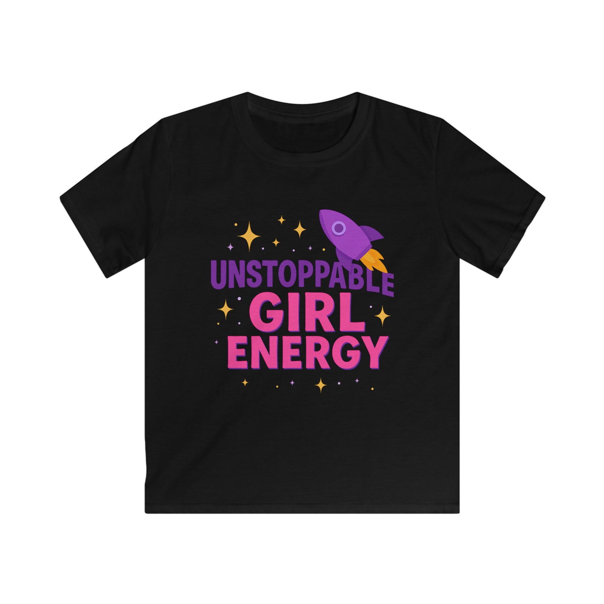 Unstoppable Girl Energy Kids Tee