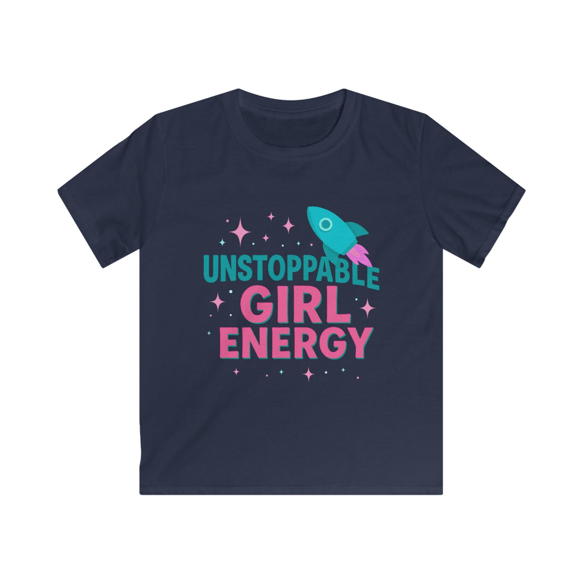 Unstoppable Girl Energy Kids Tee
