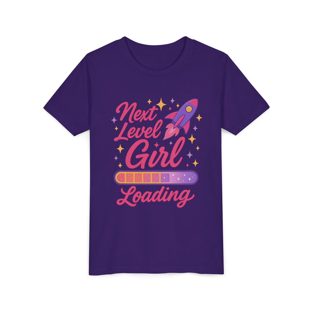 Next Level Girl Loading Youth Tee