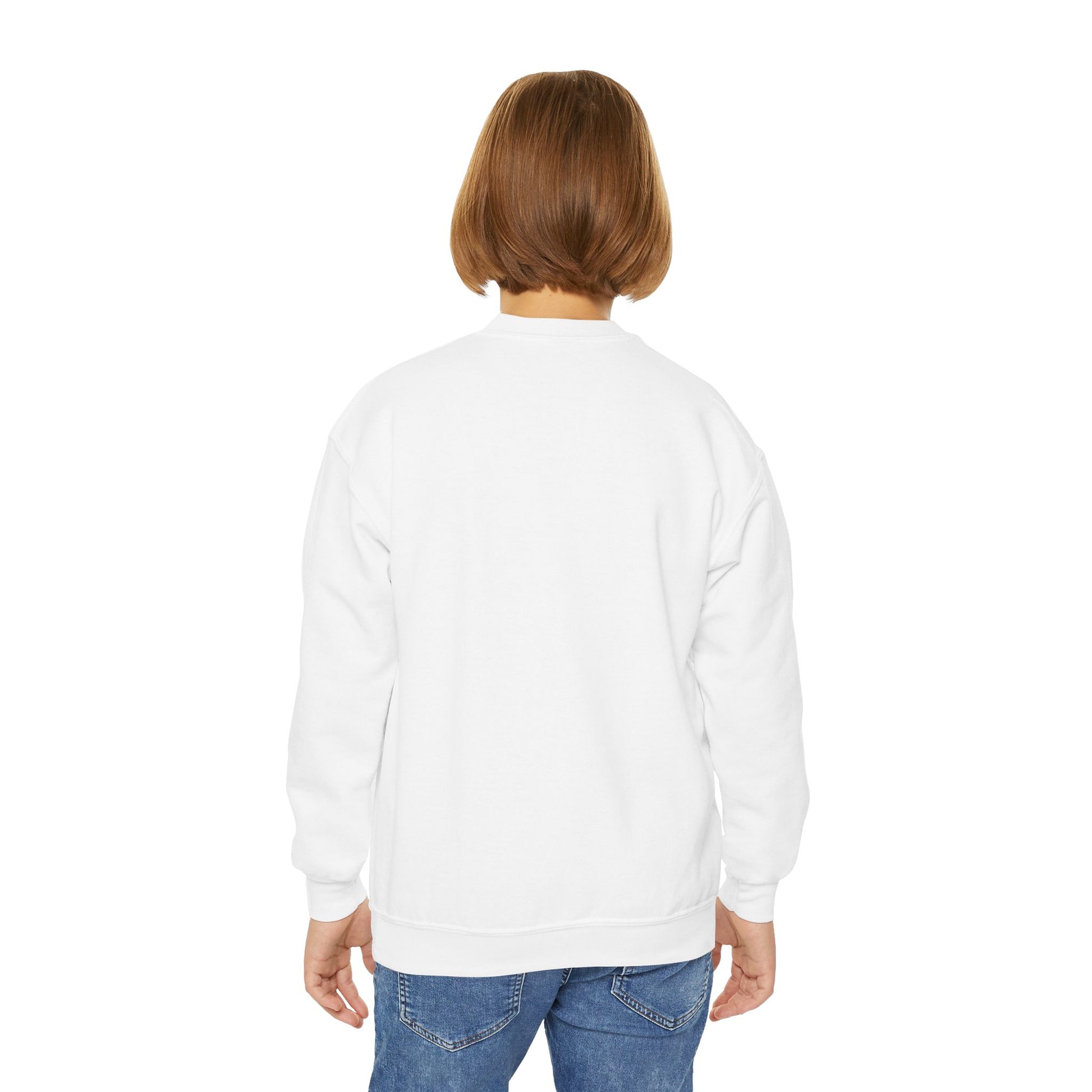Espresso-Self Youth Crewneck Sweatshirt