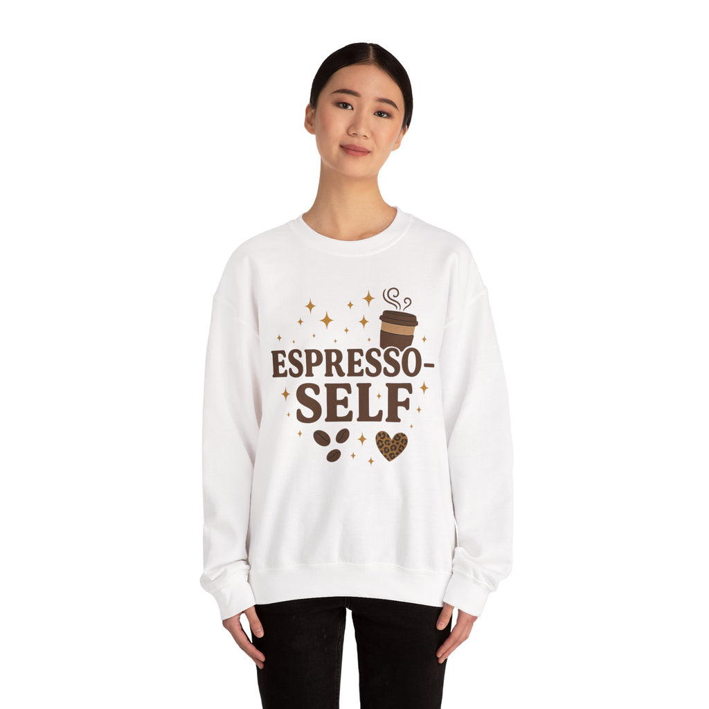 Espresso-Self Adult Sweatshirt