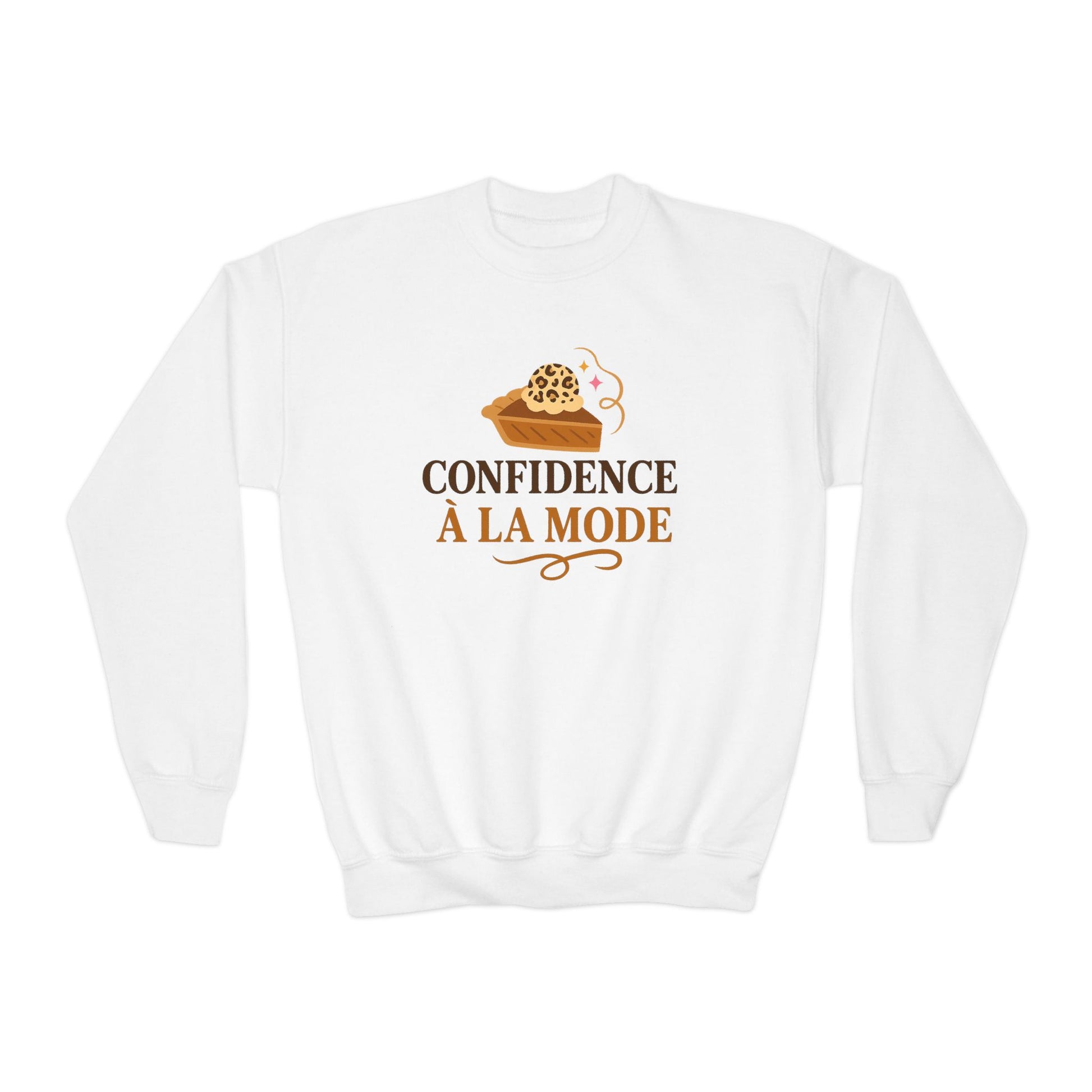 Confidence à la Mode Youth Crewneck Sweatshirt