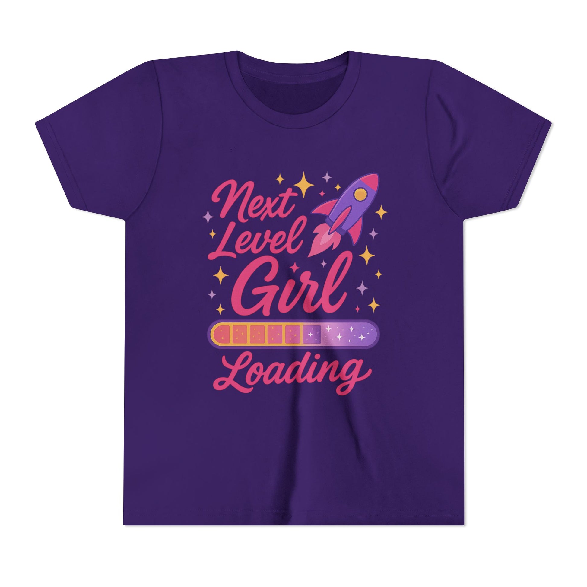 Next Level Girl Loading Youth Tee