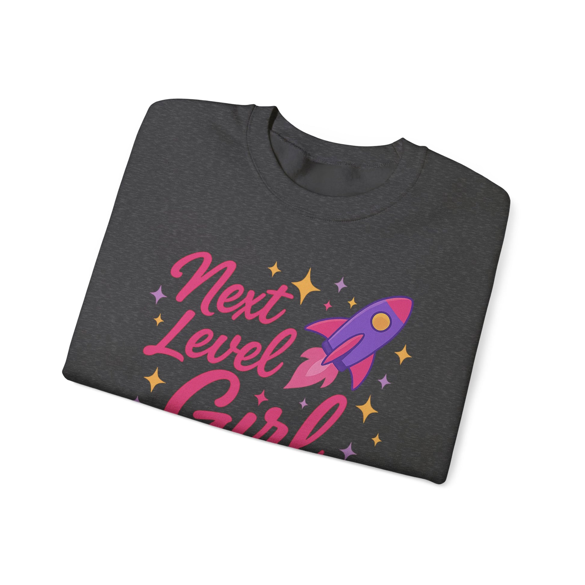 Next Level Girl Loading Adult Sweatshirt