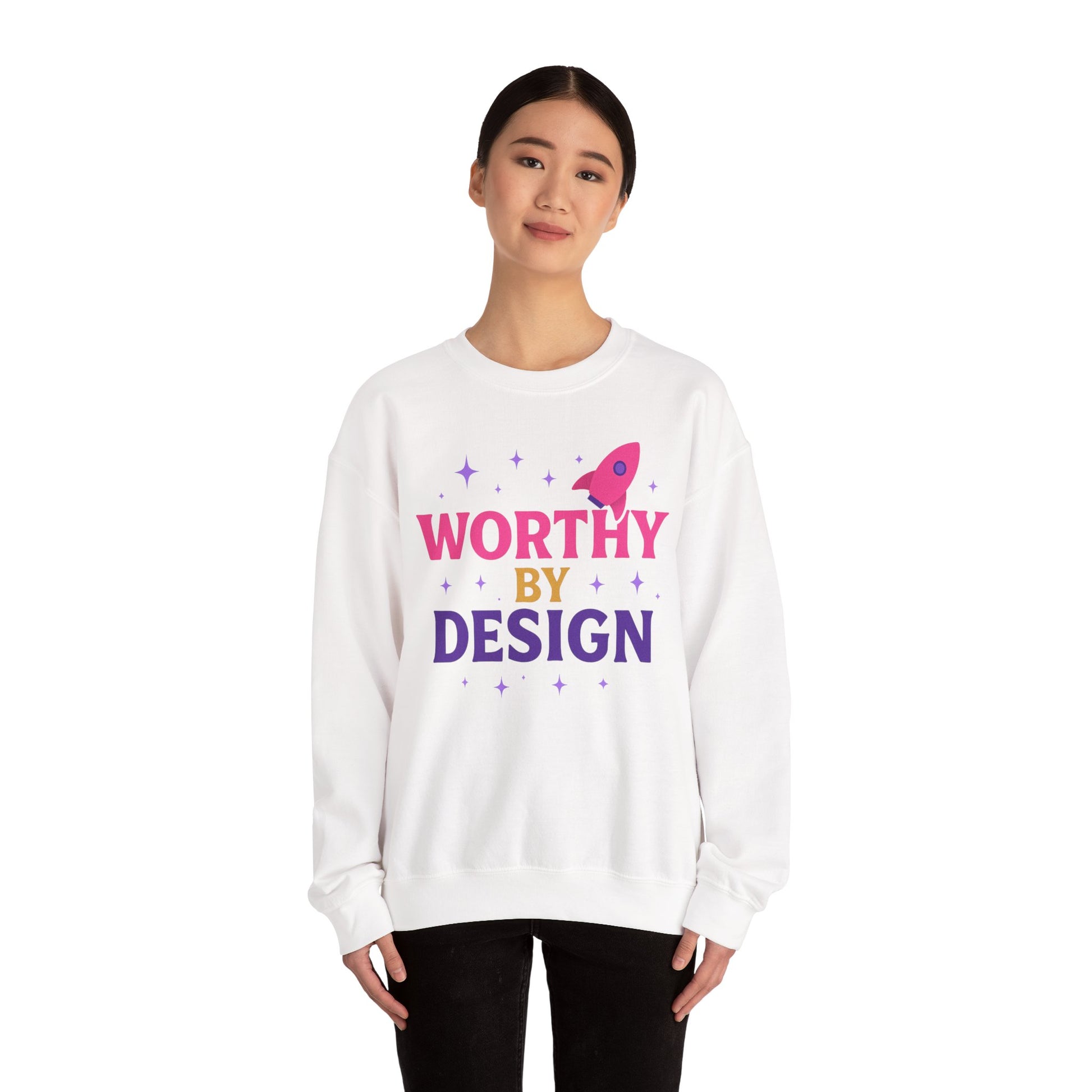 Worthy by Design Adult Sweatshirt