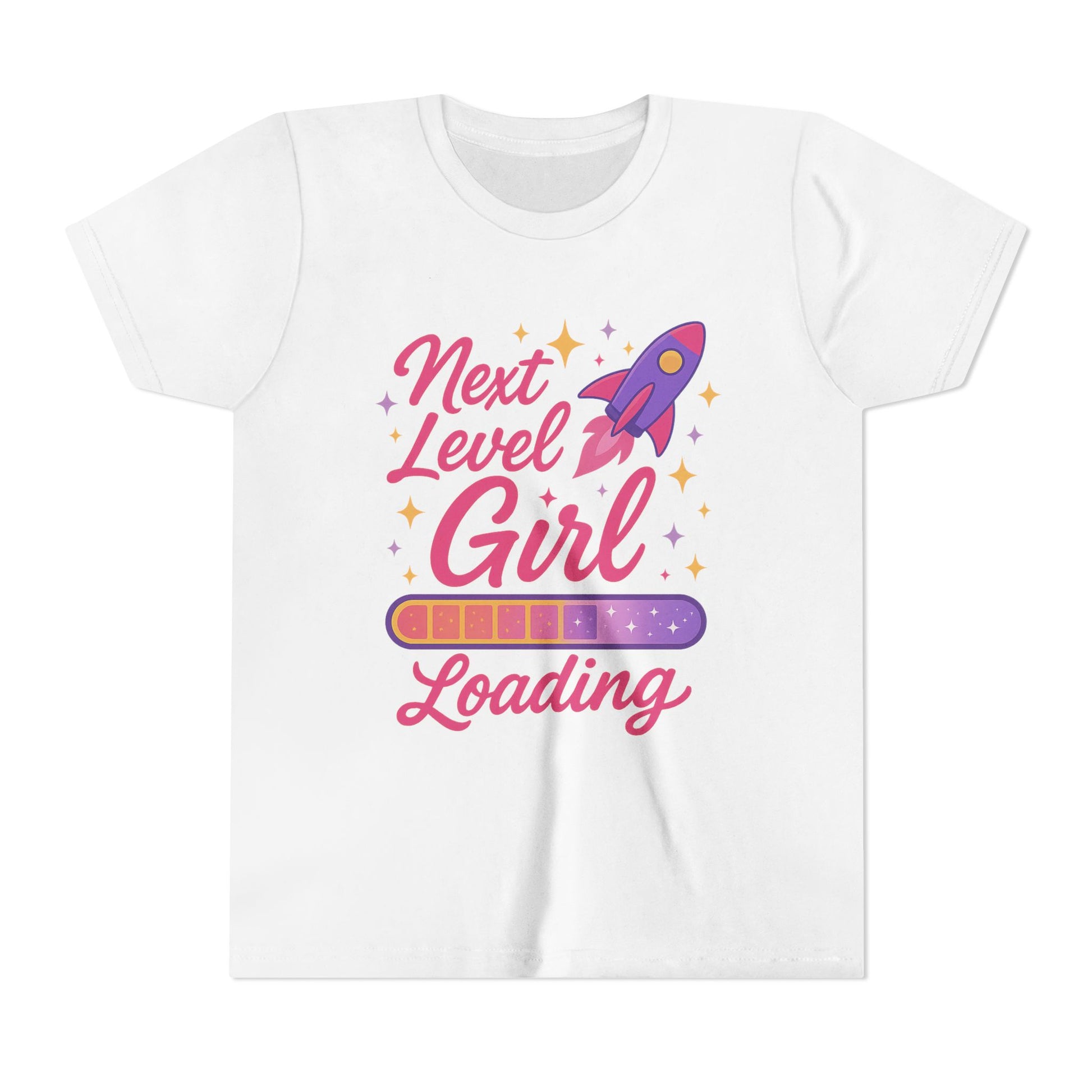 Next Level Girl Loading Youth Tee