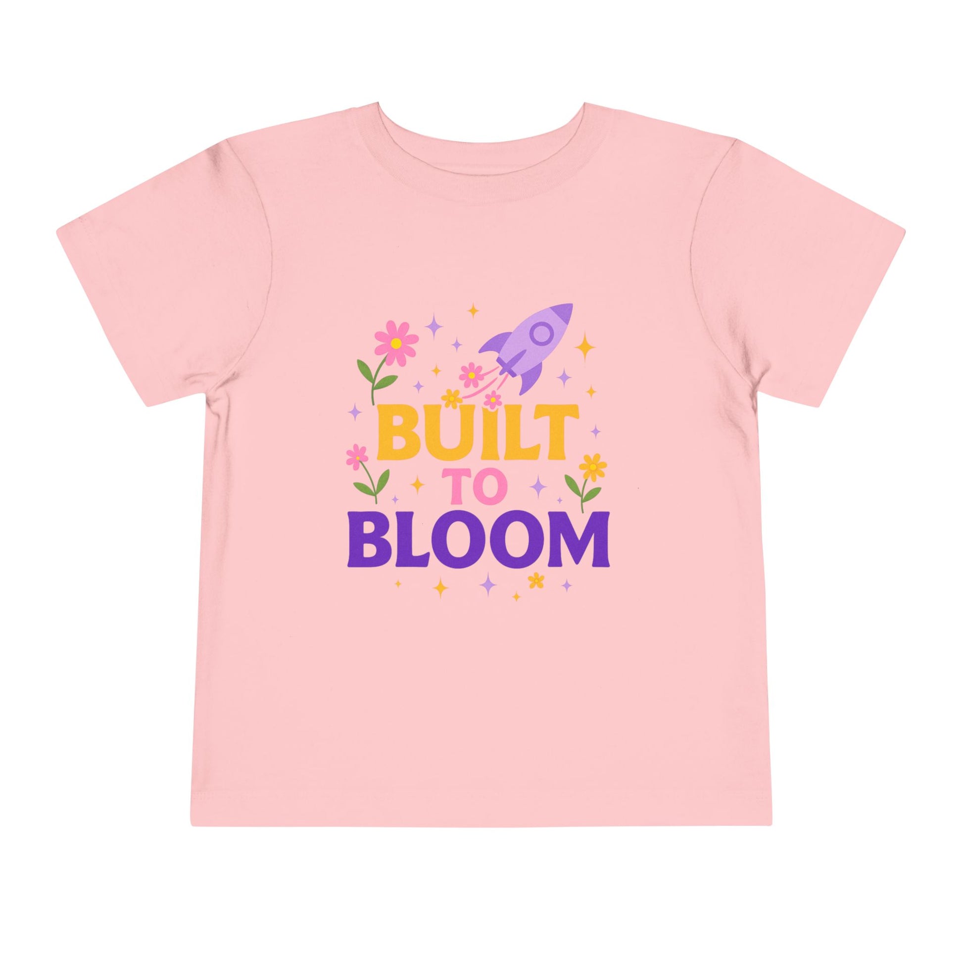 "Built to Bloom" Toddler Tee