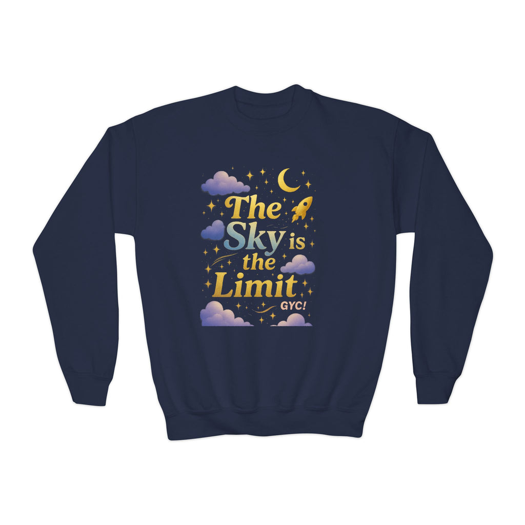 The Sky is the Limit Youth Sweatshirt