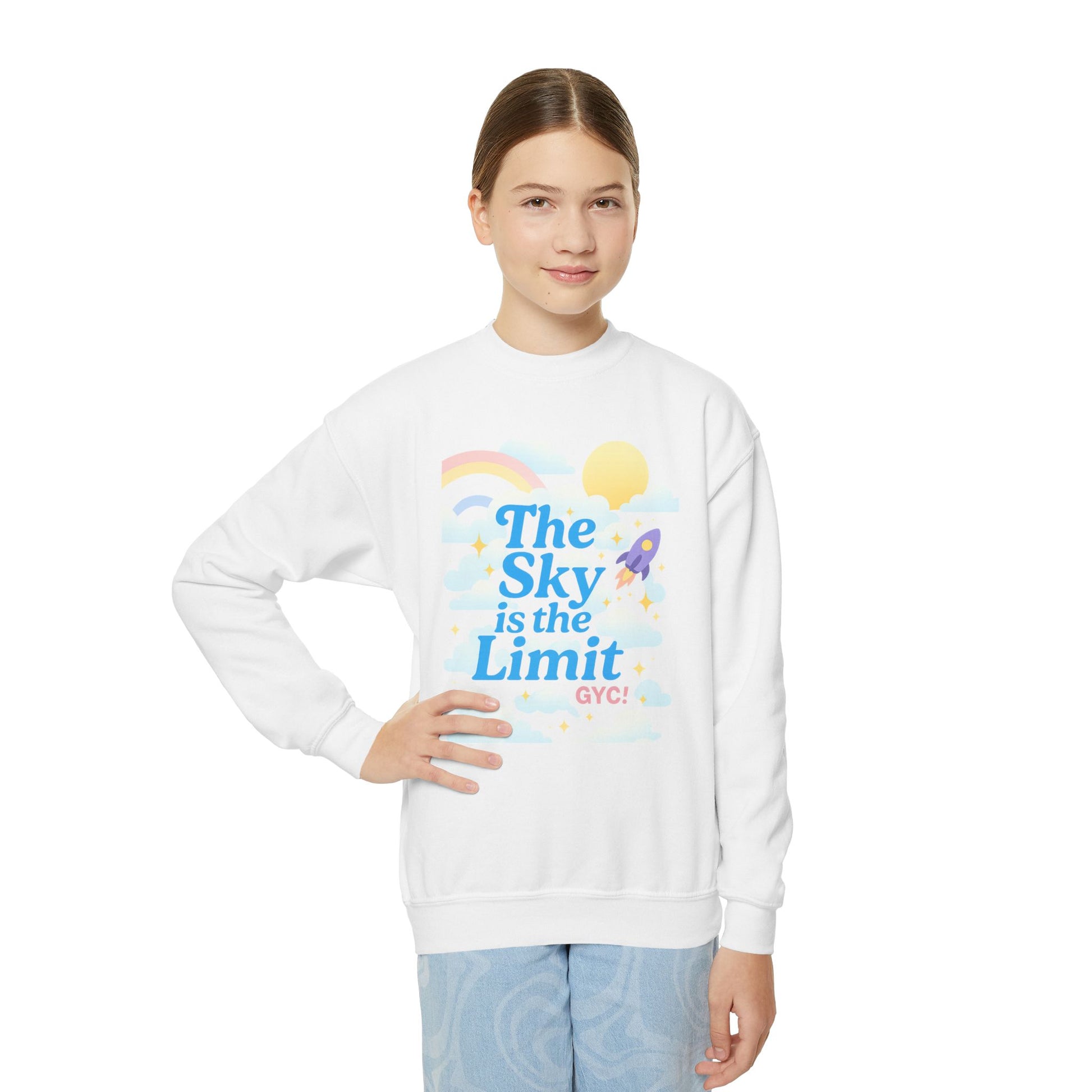 The Sky is the Limit Youth Sweatshirt
