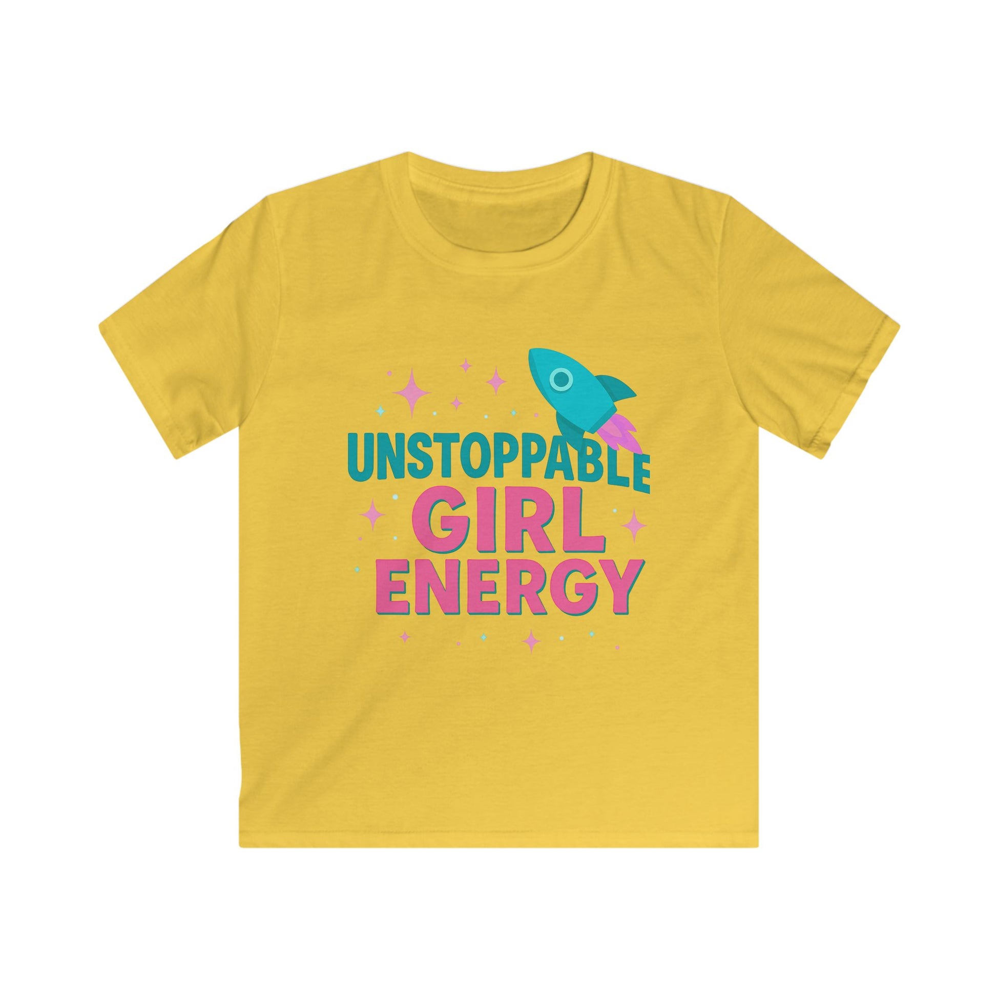 Unstoppable Girl Energy Kids Tee
