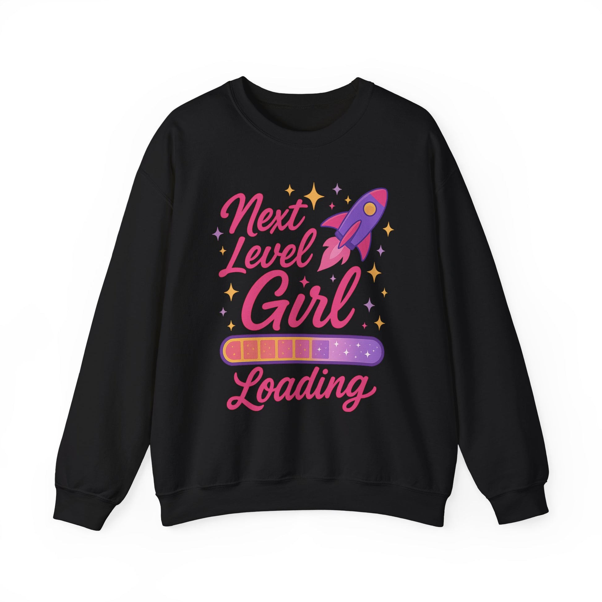 Next Level Girl Loading Adult Sweatshirt