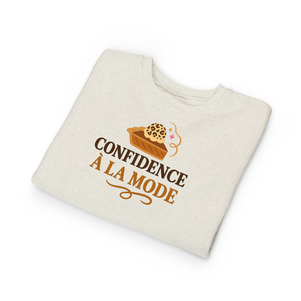 Confidence à la Mode Toddler Sweatshirt