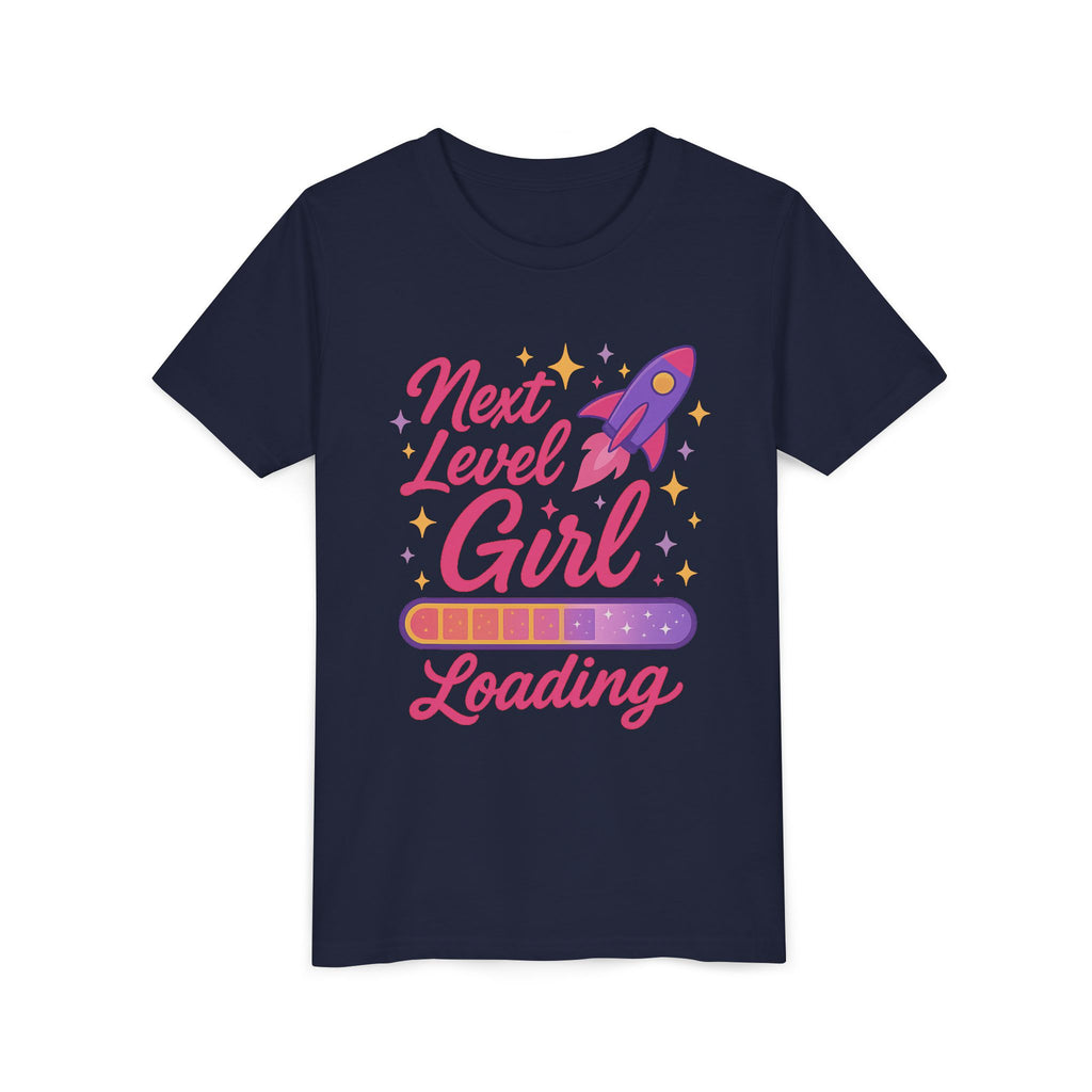 Next Level Girl Loading Youth Tee