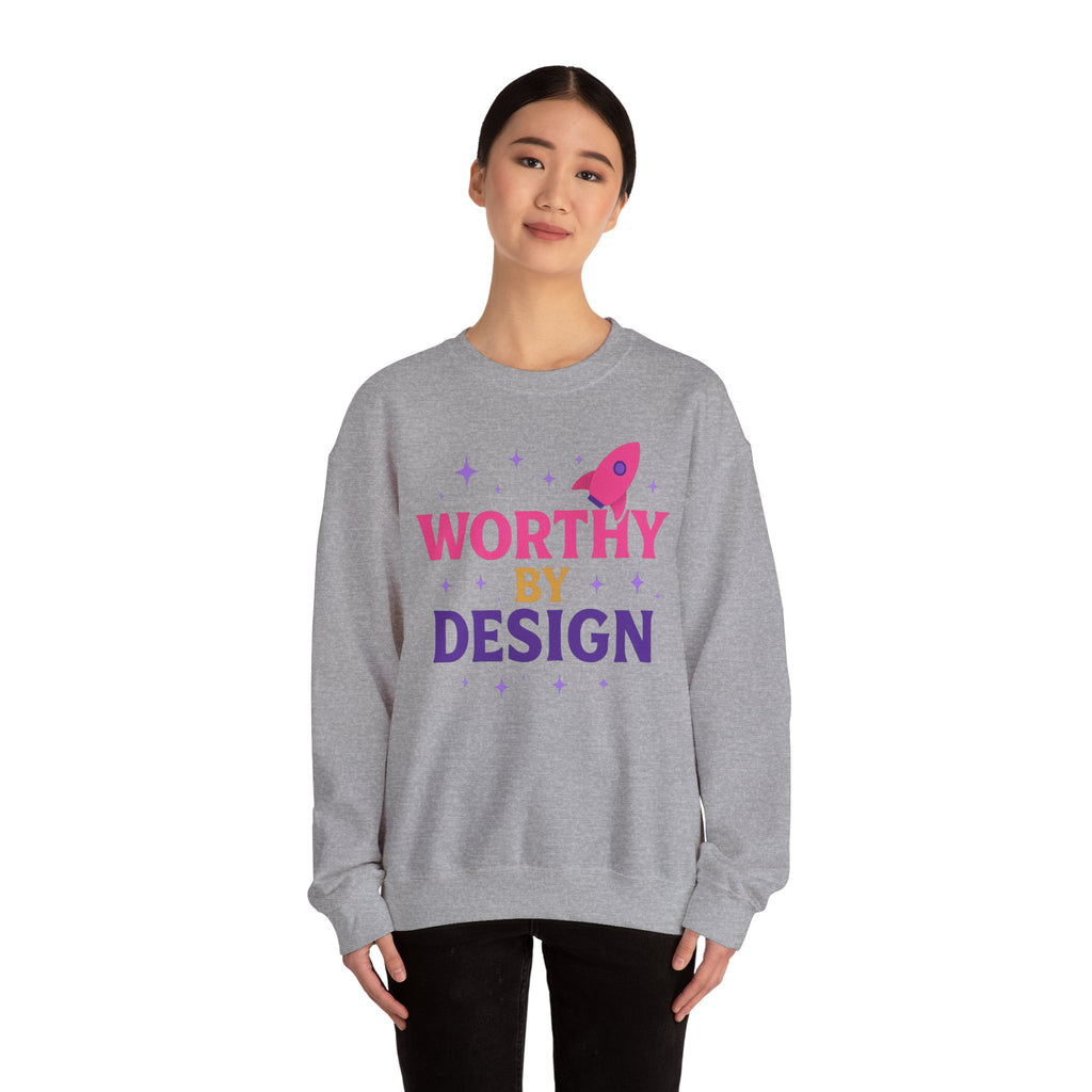 Worthy by Design Adult Sweatshirt