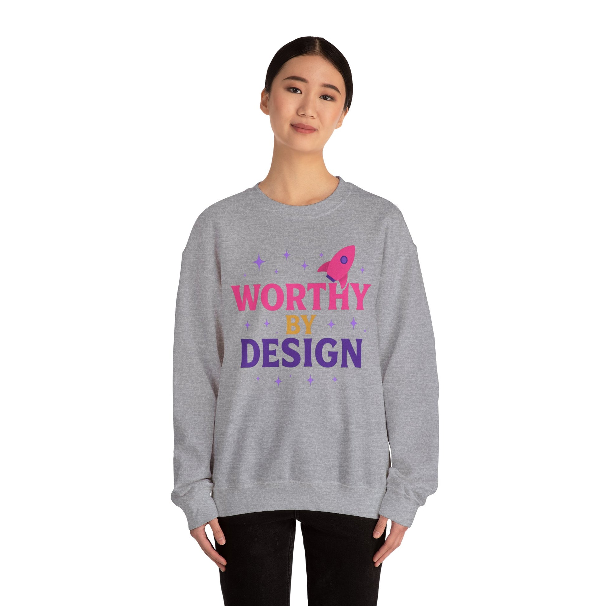 Worthy by Design Adult Sweatshirt