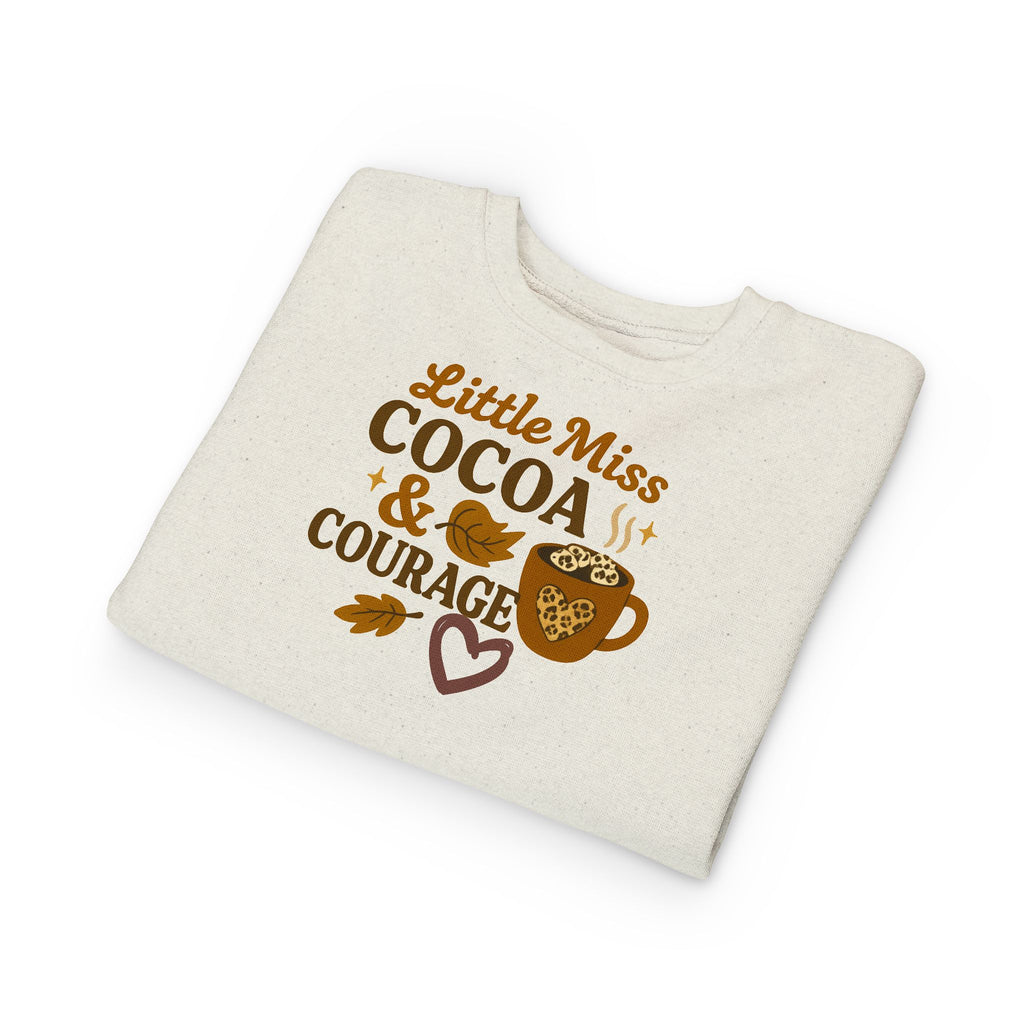 Little Miss Cocoa & Courage Toddler Sweatshirt