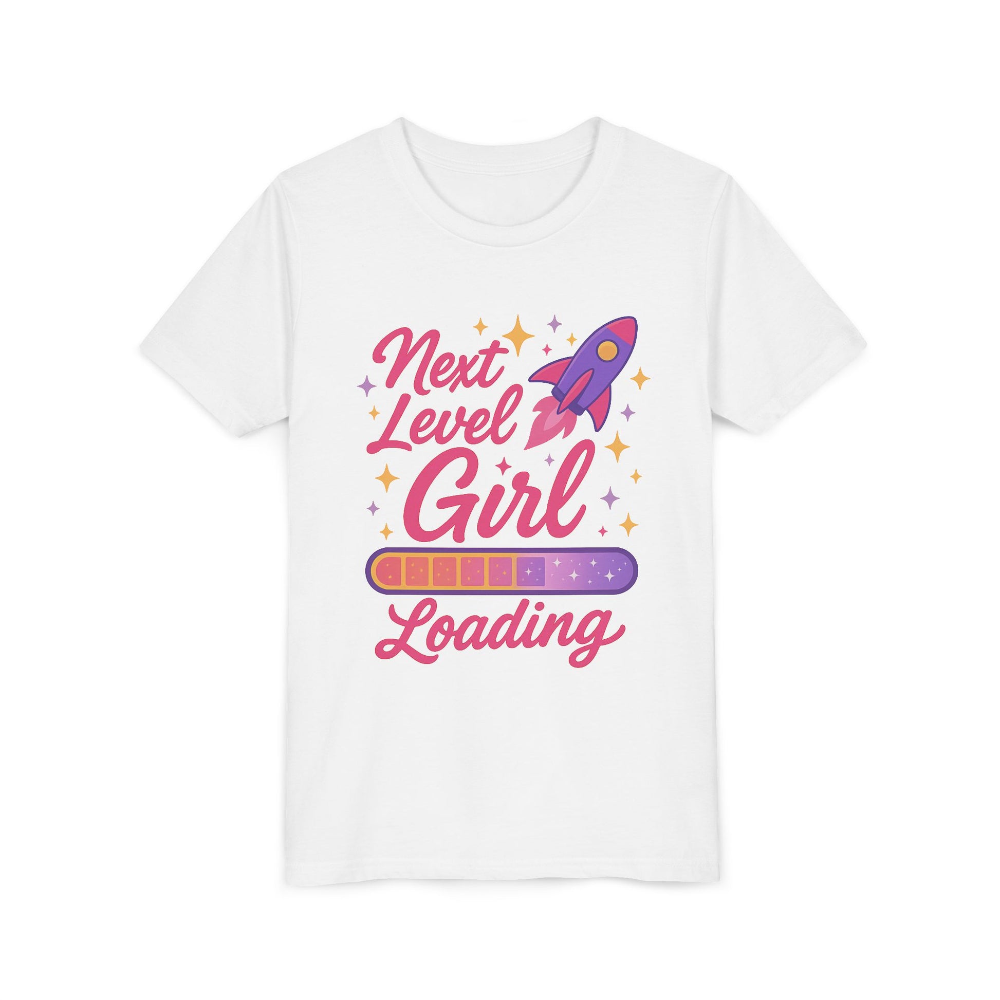 Next Level Girl Loading Youth Tee