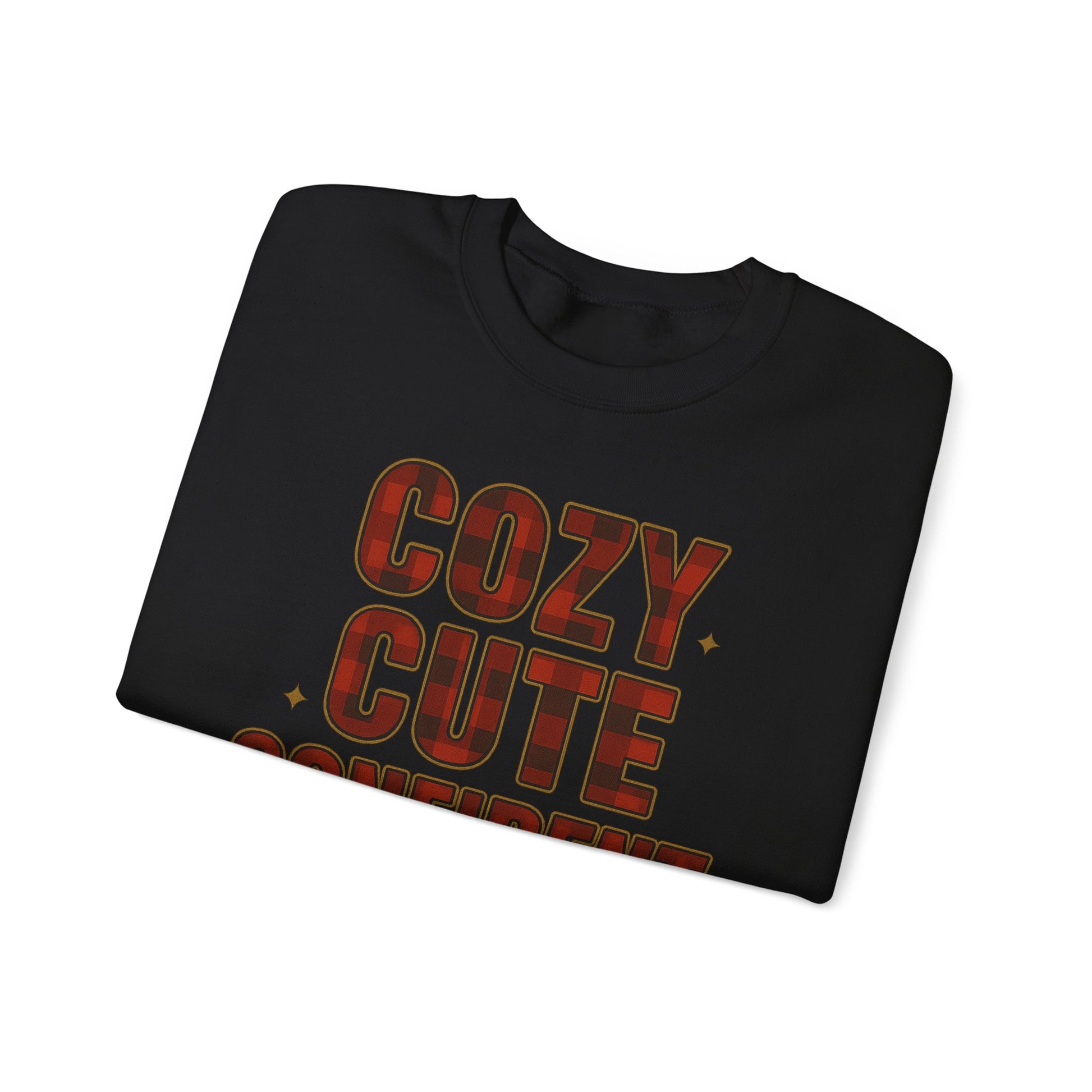 Cozy Cute Confident Adult Sweatshirt